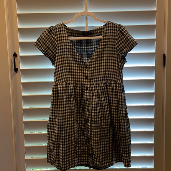 Volcom Dresses & Skirts - Volcom Gingham mini dress, Size: M